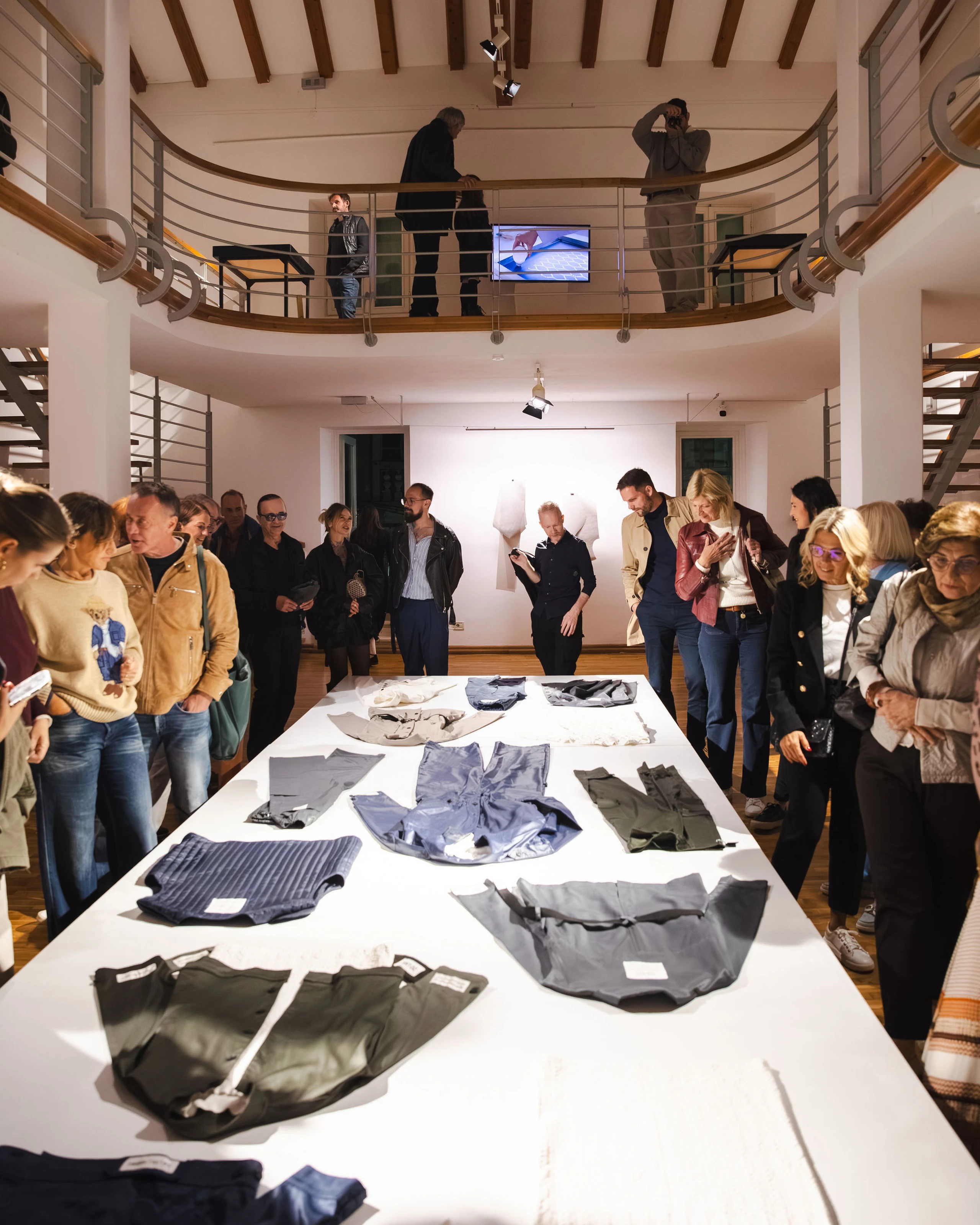 Solo exhibition opening at the Labin Public Art Gallery.