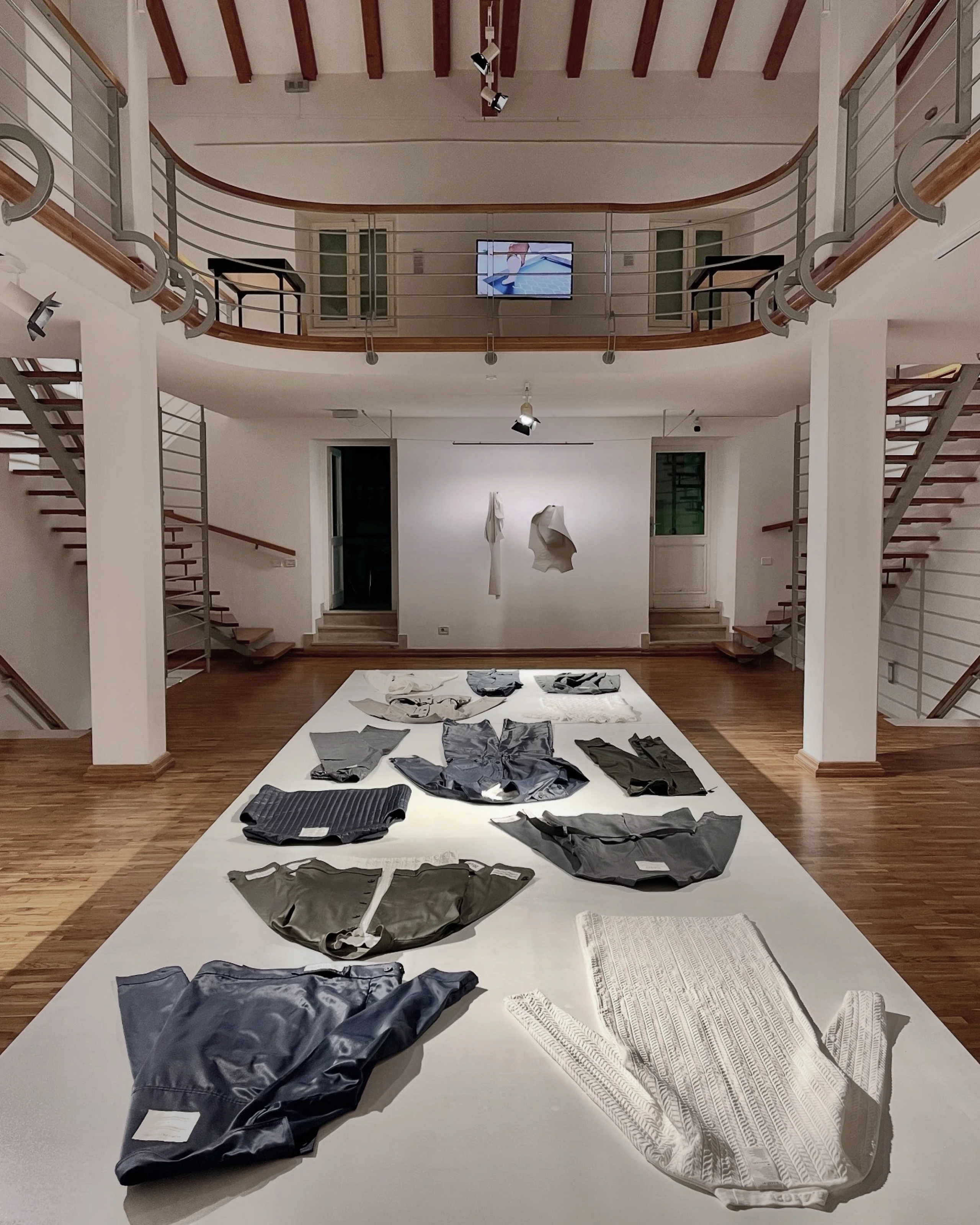 Exhibition layout for the Kovari solo exhibition at the Labin Public Art Gallery.